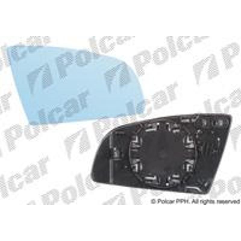 Sklo vonkajšieho zrkadla s držiakom - 1331545E - ľavý