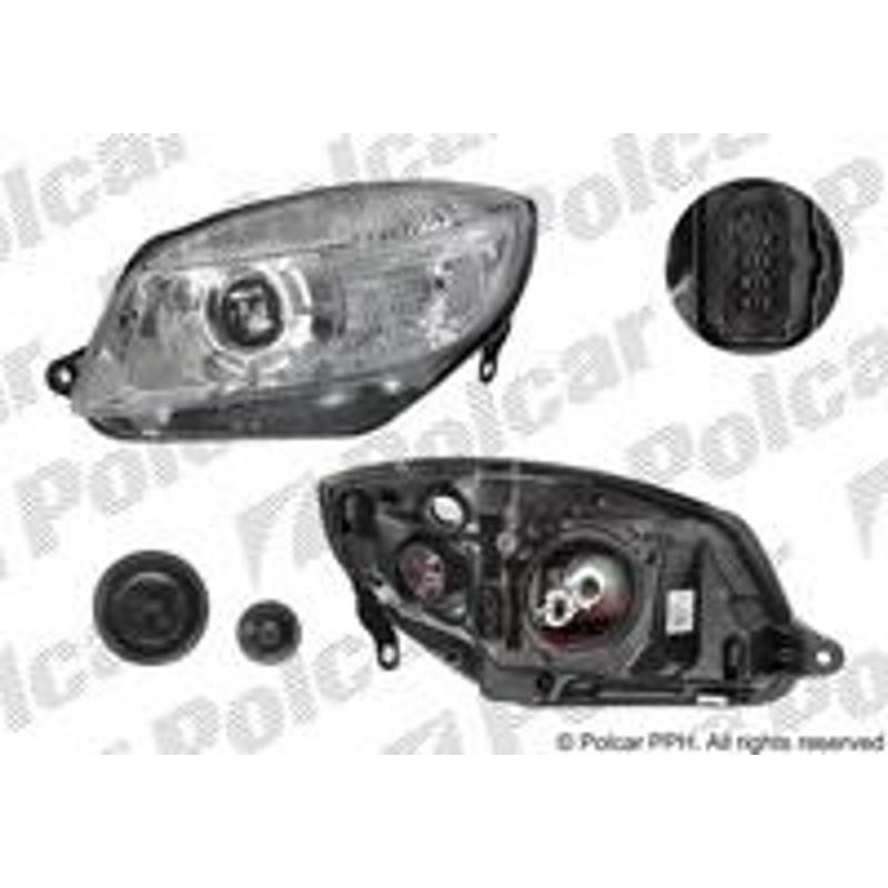 Hlavný reflektor - 6915093H - ľavý