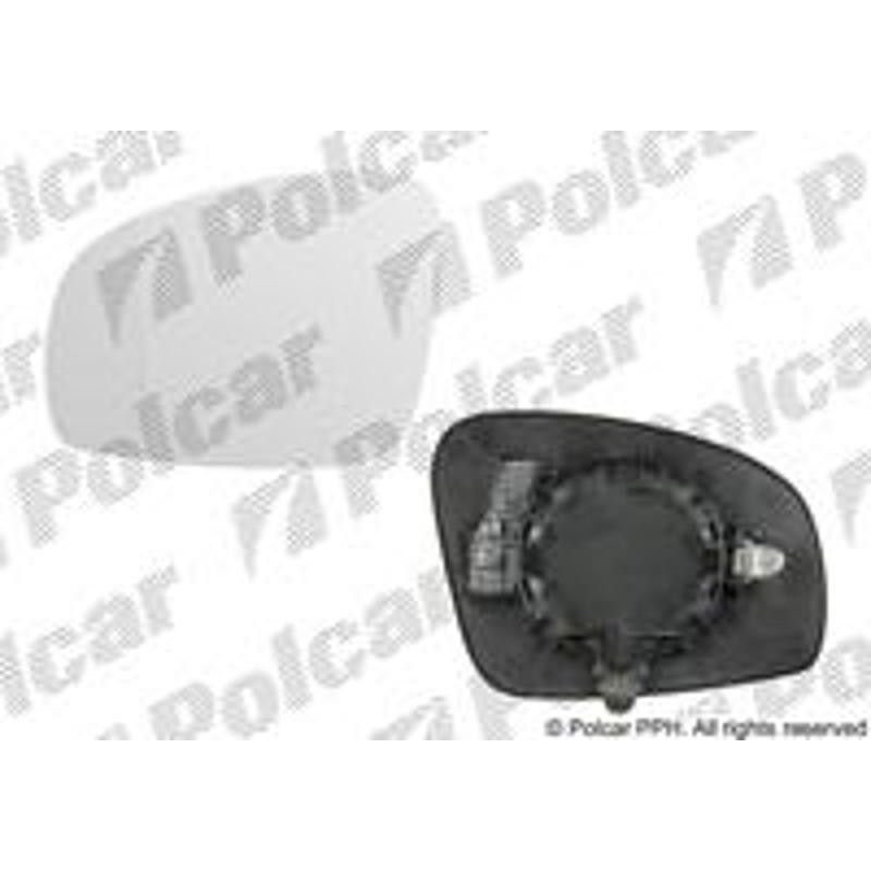 Sklo vonkajšieho zrkadla s držiakom - 6915546E - ľavý