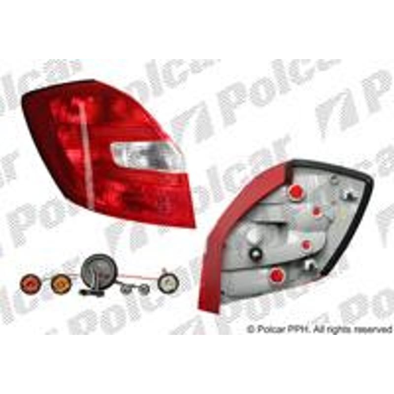 Zadné svetlo - 691588-E - pravý