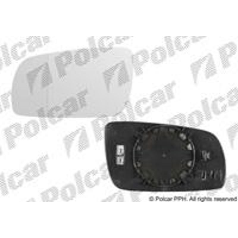 Sklo vonkajšieho zrkadla s držiakom - 6920547M - ľavý