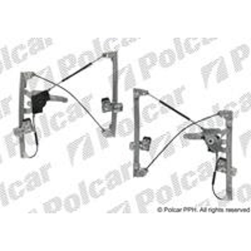 Mechanizmus stahovania okna el. bez motora - 6921PSG1 - predok