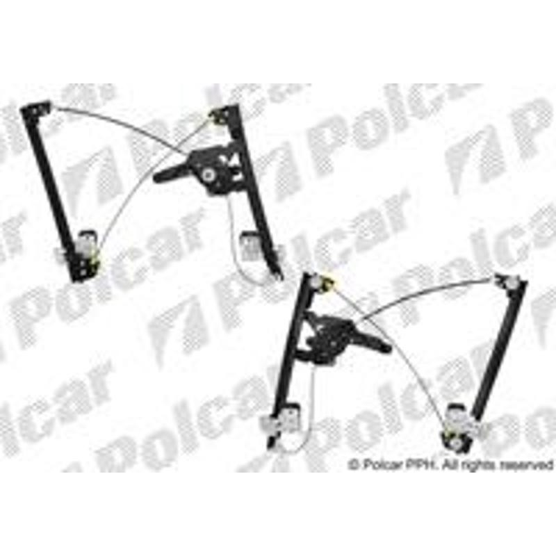 Mechanizmus stahovania okna el. bez motora - 6921PSG2A - predok