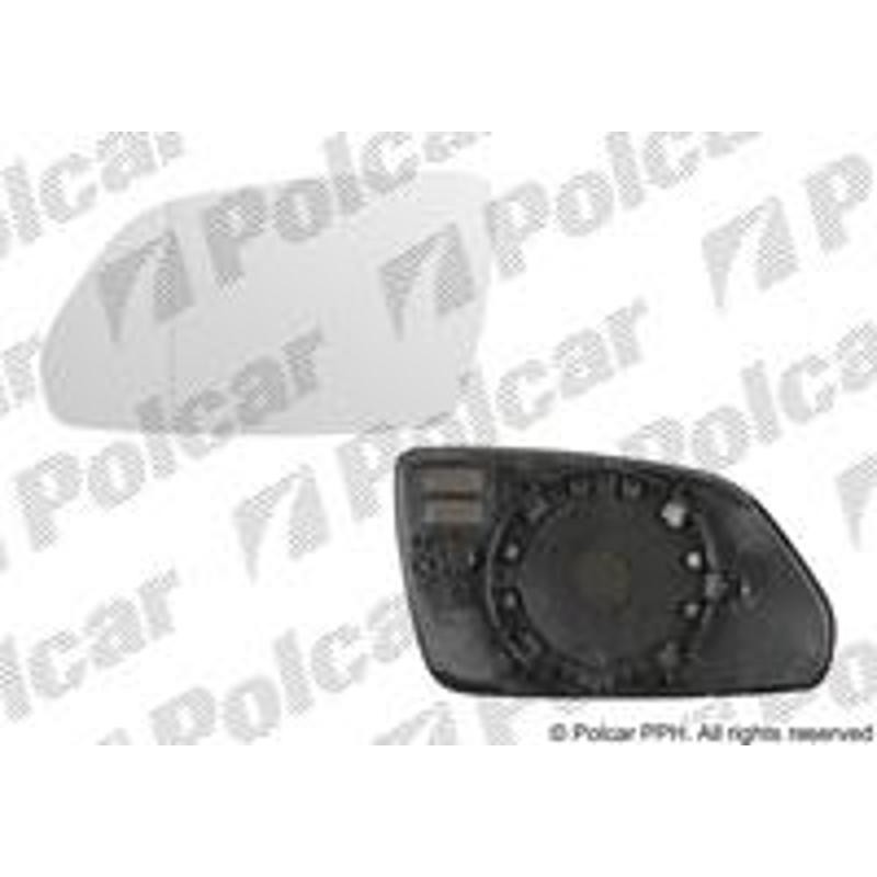 Sklo vonkajšieho zrkadla s držiakom - 6922545M - ľavý