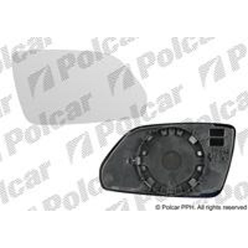 Sklo vonkajšieho zrkadla s držiakom - 6922555M - pravý