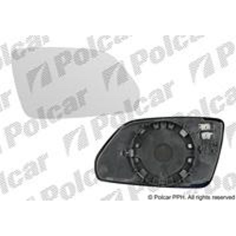 Sklo vonkajšieho zrkadla s držiakom - 6922556M - pravý