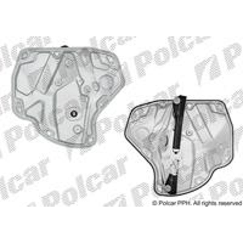 Mechanizmus stahovania okna el. bez motora - 6922PSG7 - zadok