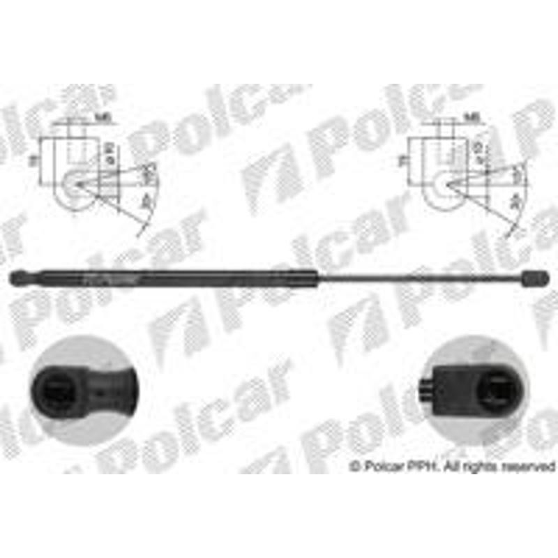 Plynová pružina - 6926AB - zadok