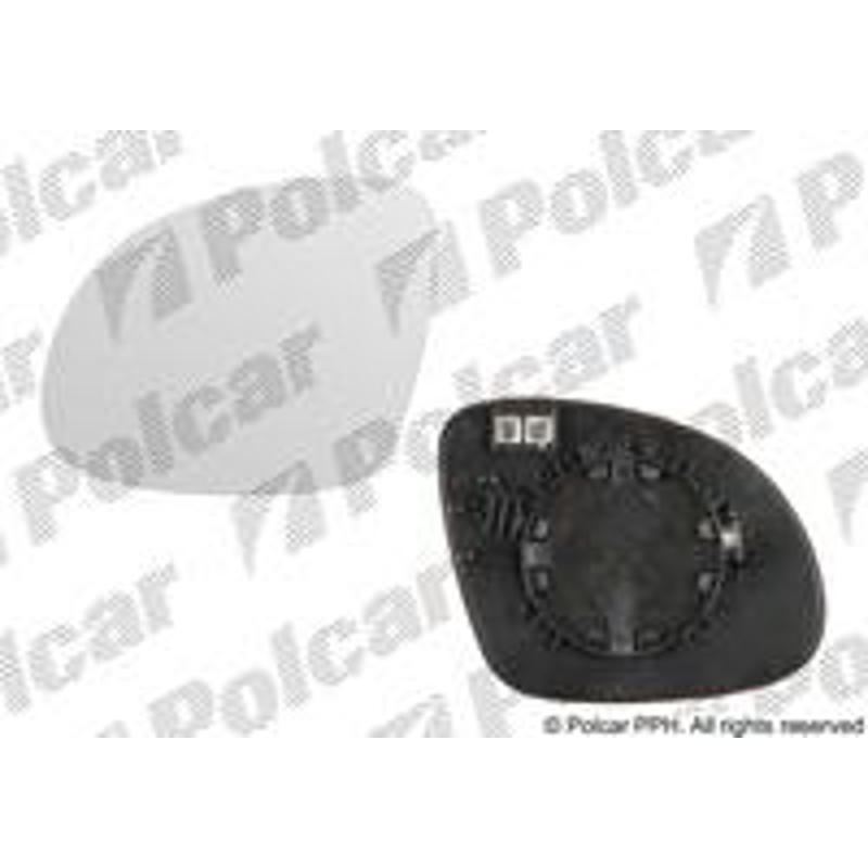 Sklo vonkajšieho zrkadla s držiakom - 6935544M - ľavý