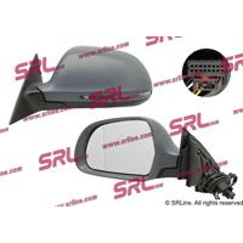 Vonkajšie zrkadlo - 1332512S - ľavý