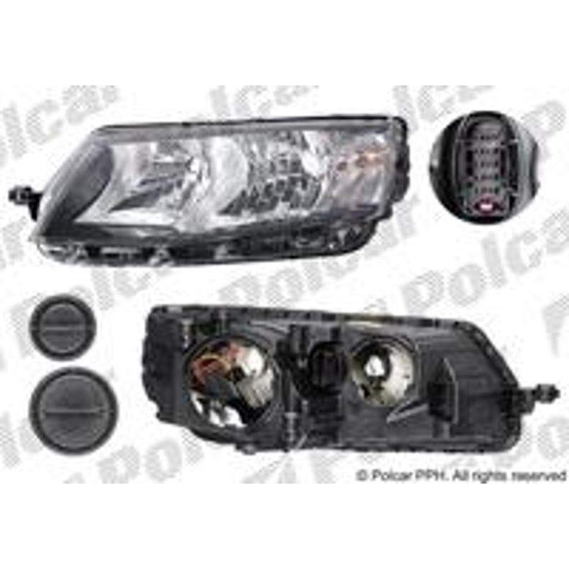 Hlavný reflektor - 69C110-U - pravý