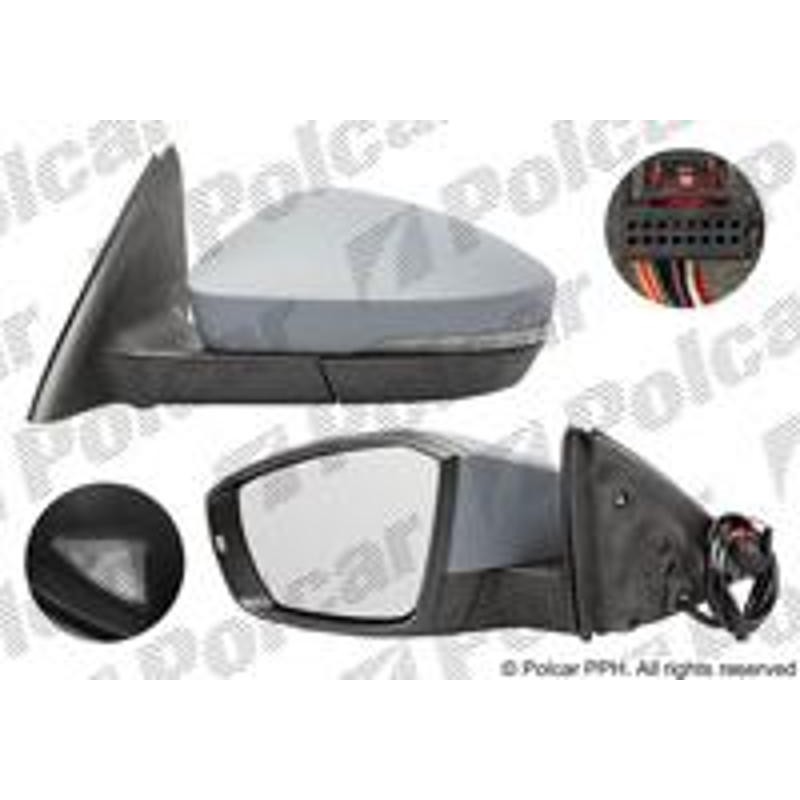 Vonkajšie zrkadlo - 69C1526M - pravý