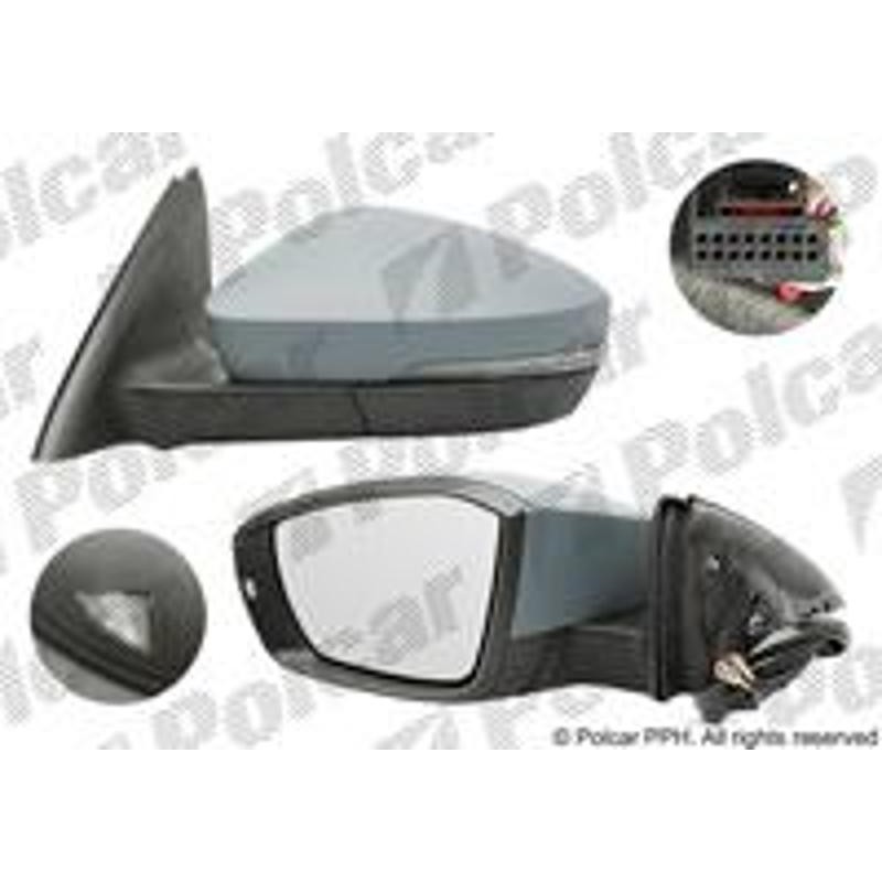 Vonkajšie zrkadlo - 69C1527M - pravý