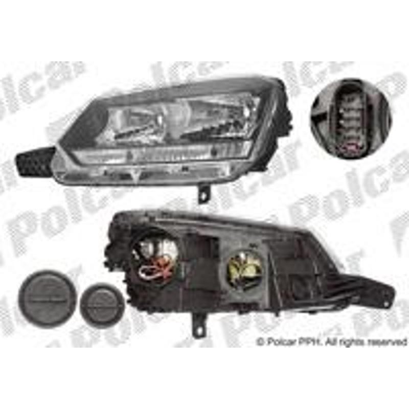 Hlavný reflektor - 69X110-E - pravý