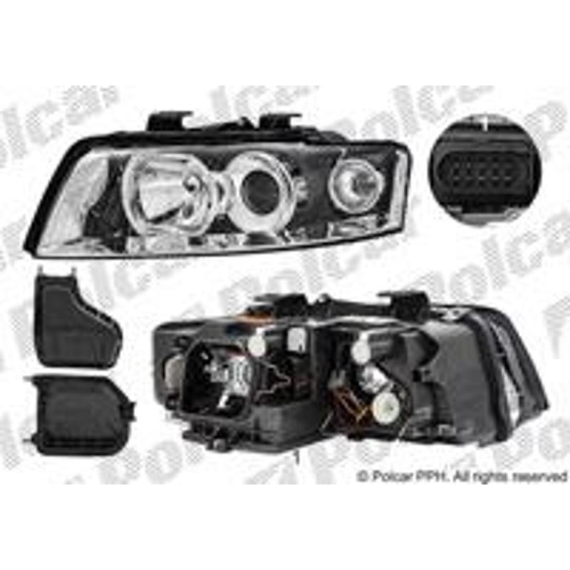 Hlavný reflektor - 1334095E - ľavý