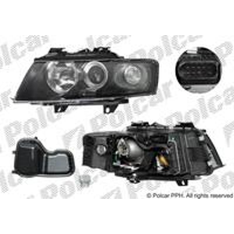 Hlavný reflektor - 1334106E - pravý