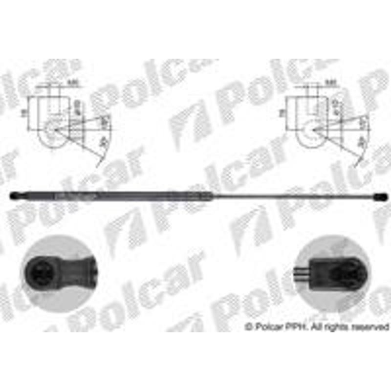 Plynová pružina - 1334AS - predok