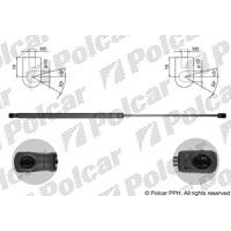 Plynová pružina - 1334ASD - predok