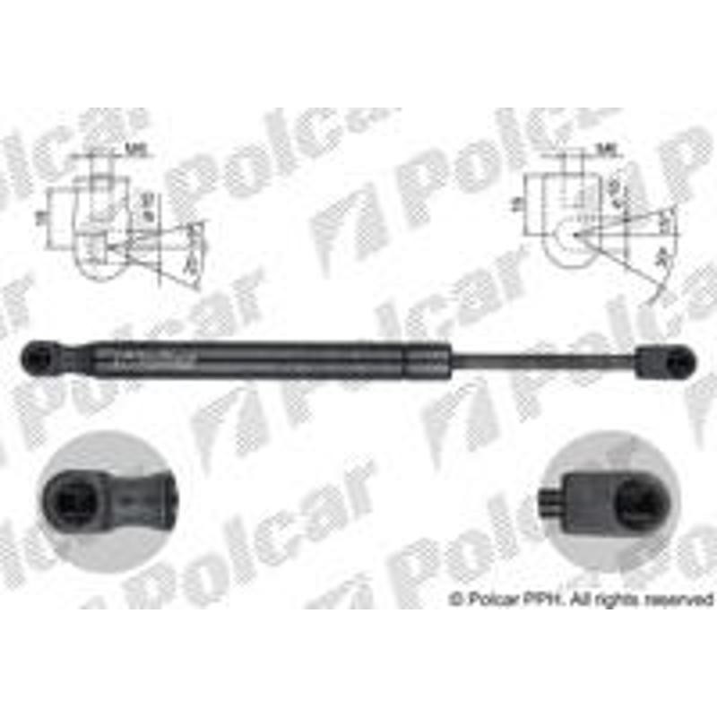 Plynová pružina - 1335AB - zadok