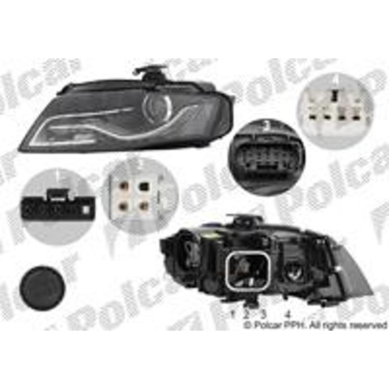 Hlavný reflektor - 1337103E - pravý