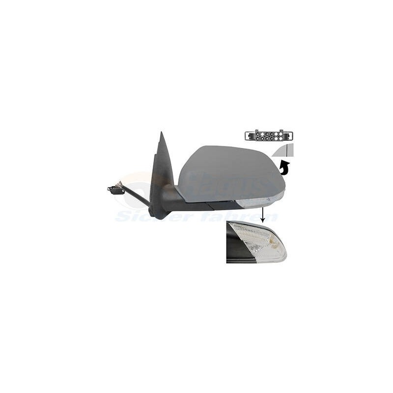 Vonkajšie spätné zrkadlo - 7622827 - vľavo