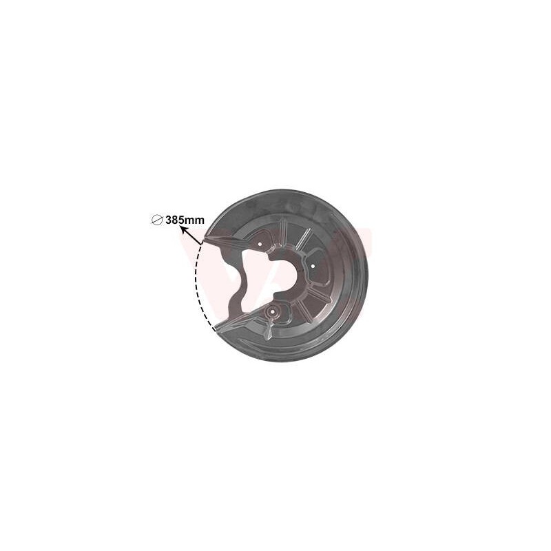 prachový štít zadneho brzdového kotouče o rozměrech 286*12mm P - 7623374 - 346197