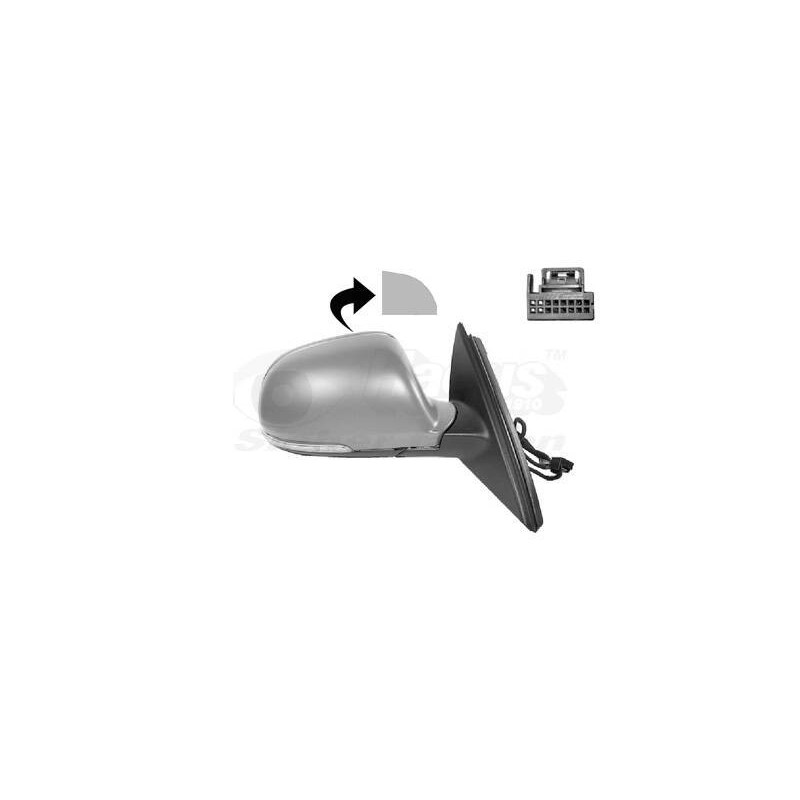 Spätné zrkadlo elektrické ovládané vyhrievane s blikačem strana Prava - 7636808 - 121184