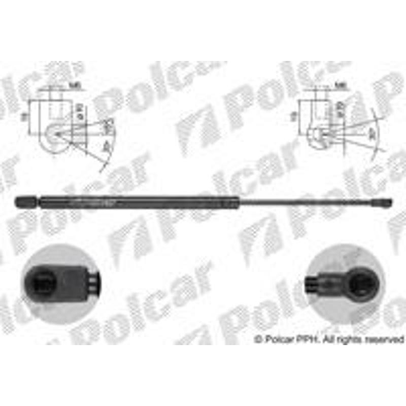 Plynová pružina - 8114AB - zadok