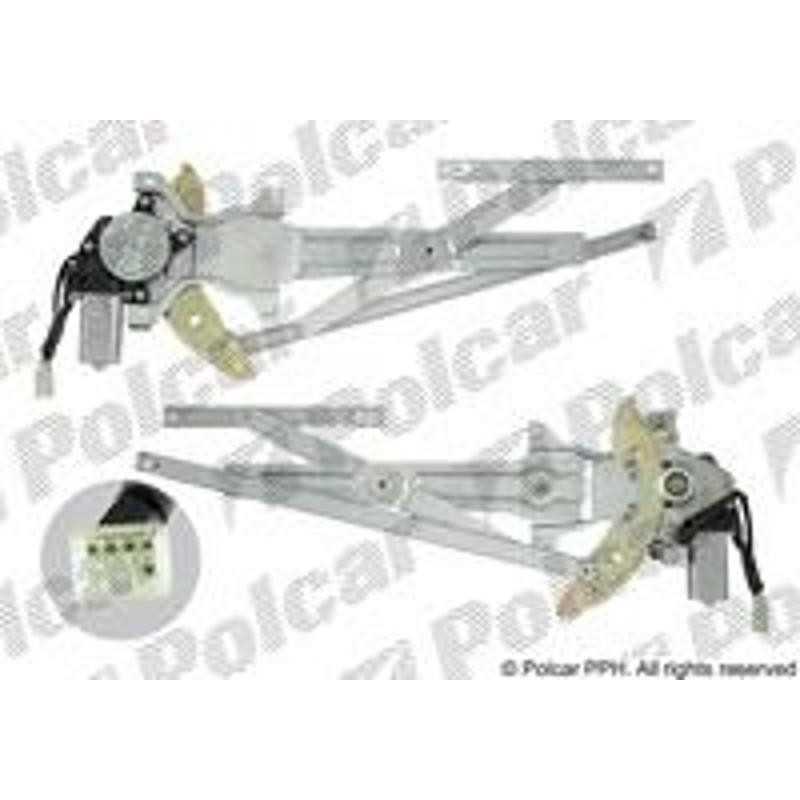 Mechanizmus stahovania okna el. bez motora - 8114PSG1 - predok