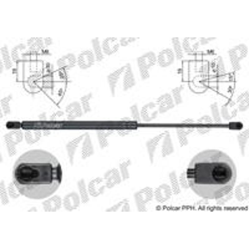 Plynová pružina - 1338AB1 - zadok