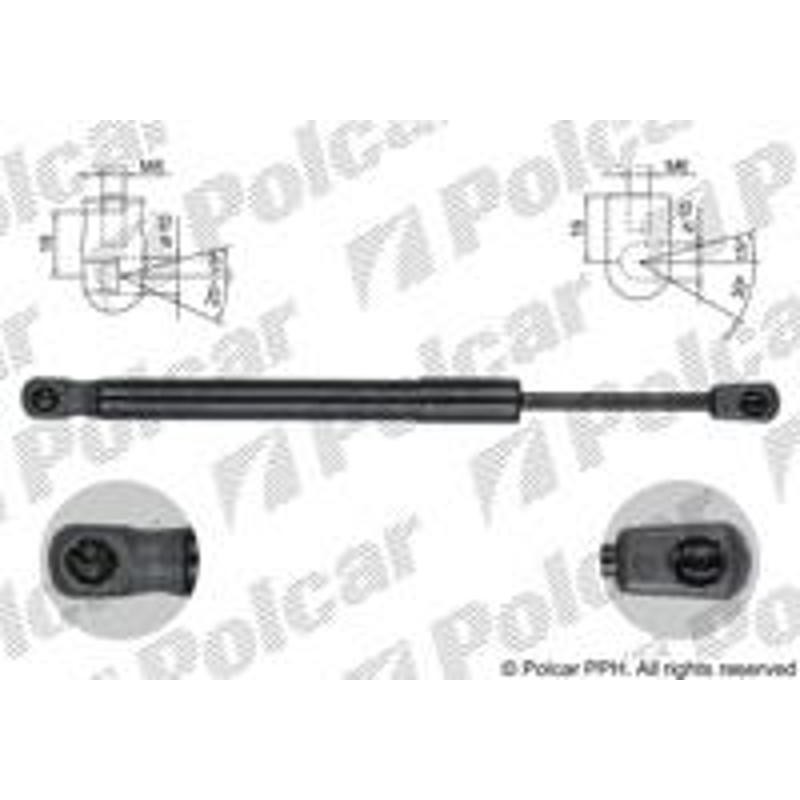 Plynová pružina - 1338ABD - zadok