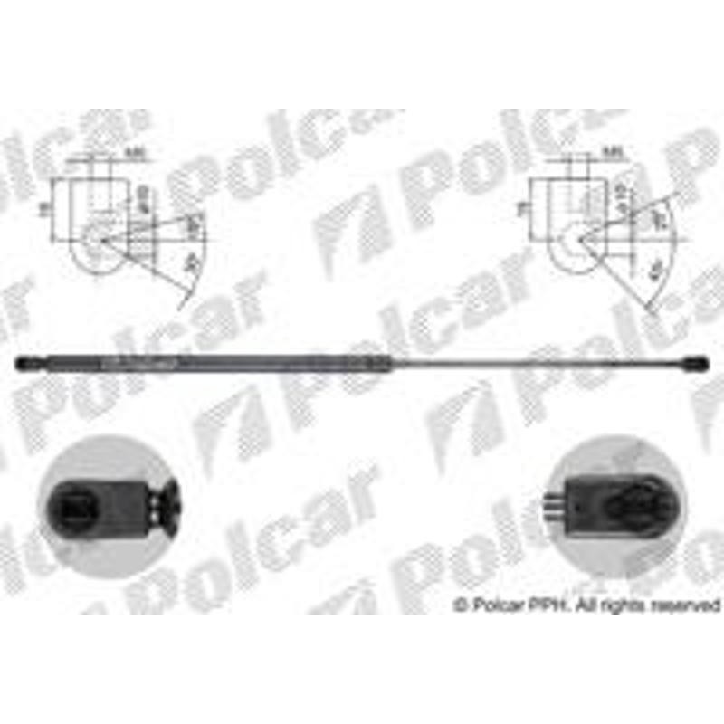 Plynová pružina - 1338AS - predok