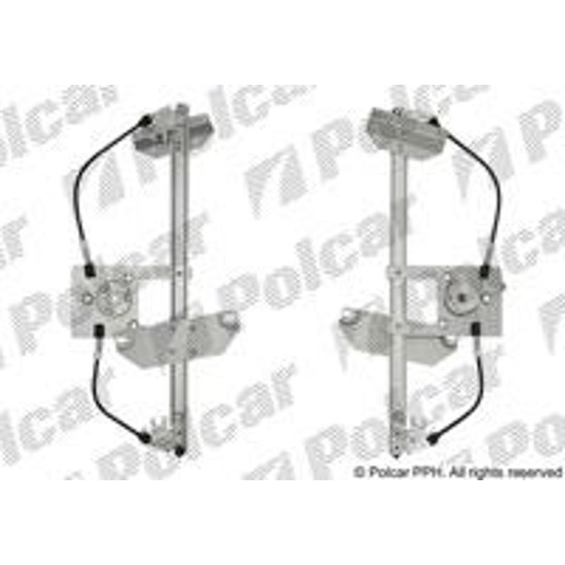 Mechanizmus stahovania okna el. bez motora - 8123PSG1 - predok