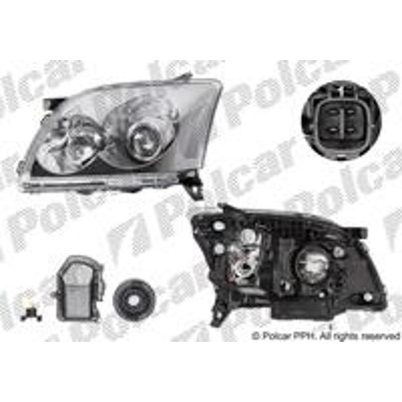 Hlavný reflektor - 8125091E - ľavý