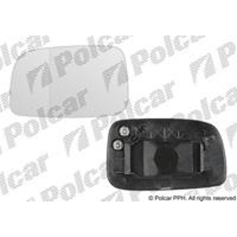 Sklo vonkajšieho zrkadla s držiakom - 8125546E - ľavý