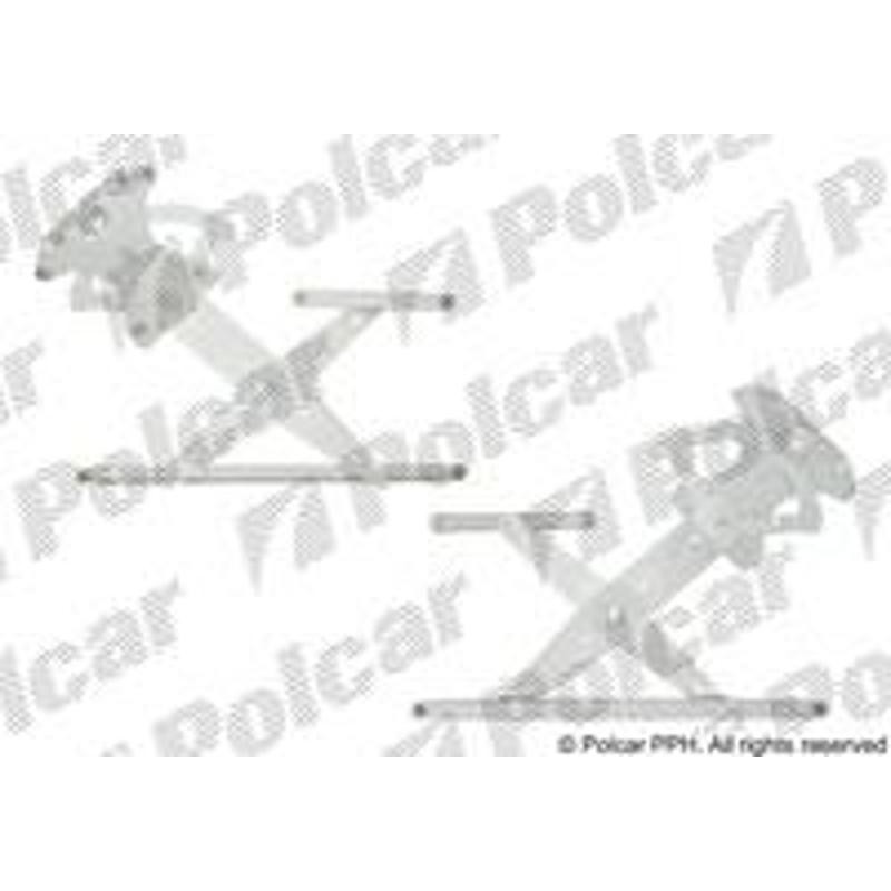 Mechanizmus stahovania okna el. bez motora - 8125PSG2 - predok