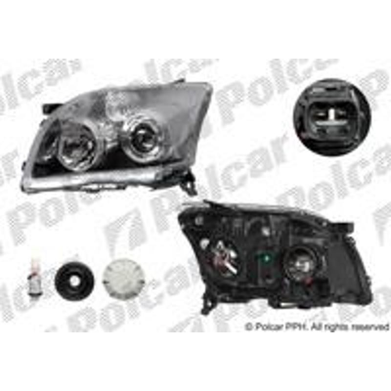 Hlavný reflektor - 812610-E - pravý