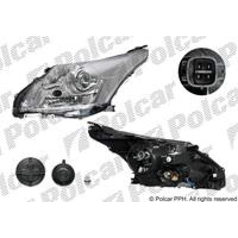 Hlavný reflektor - 812709-E - ľavý