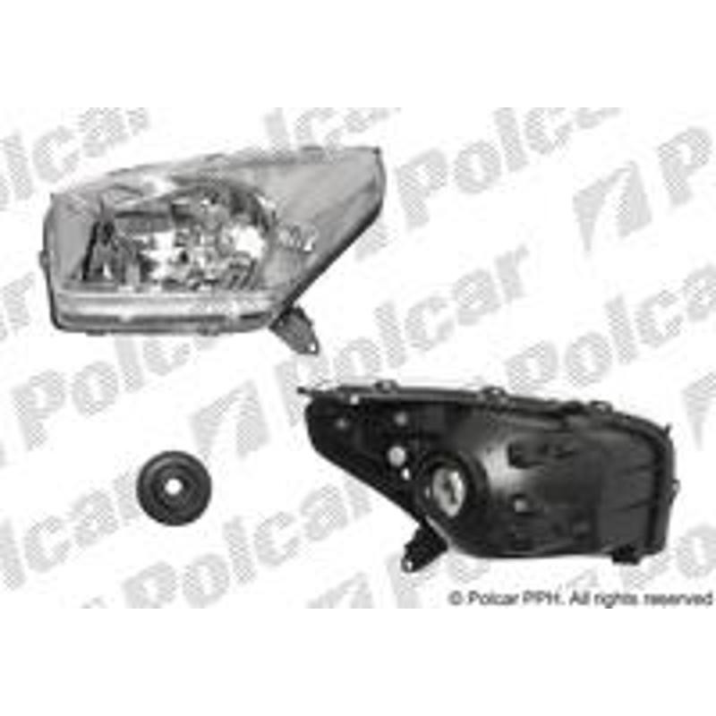 Hlavný reflektor - 814610-E - pravý