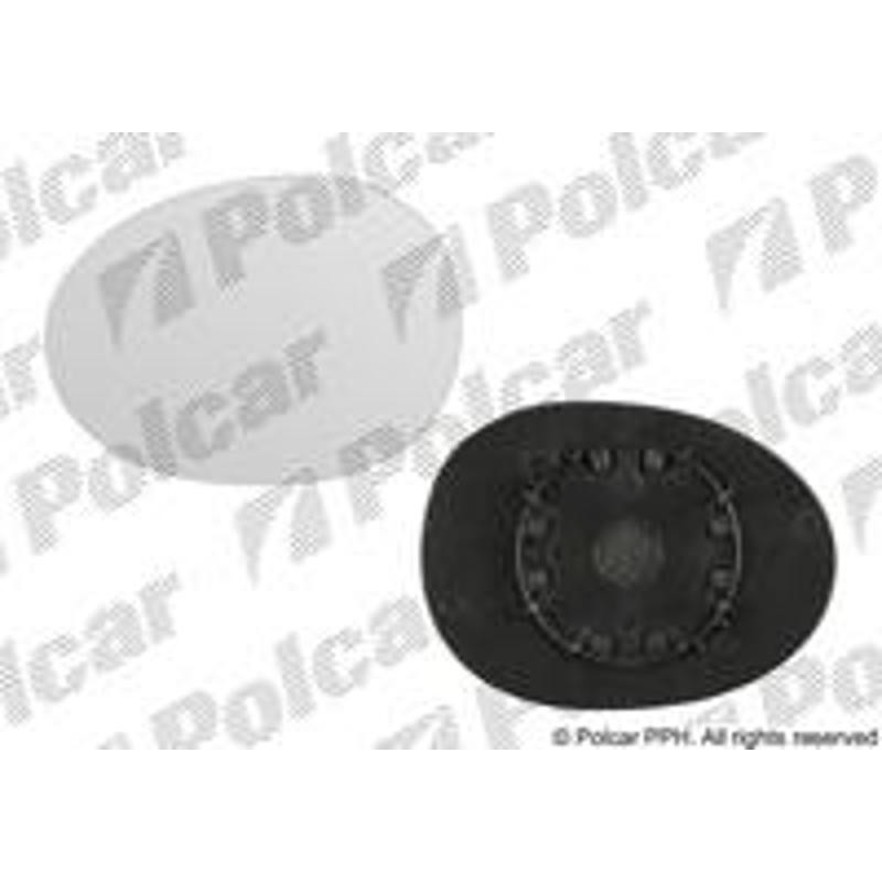 Sklo vonkajšieho zrkadla s držiakom - 8153545M - ľavý