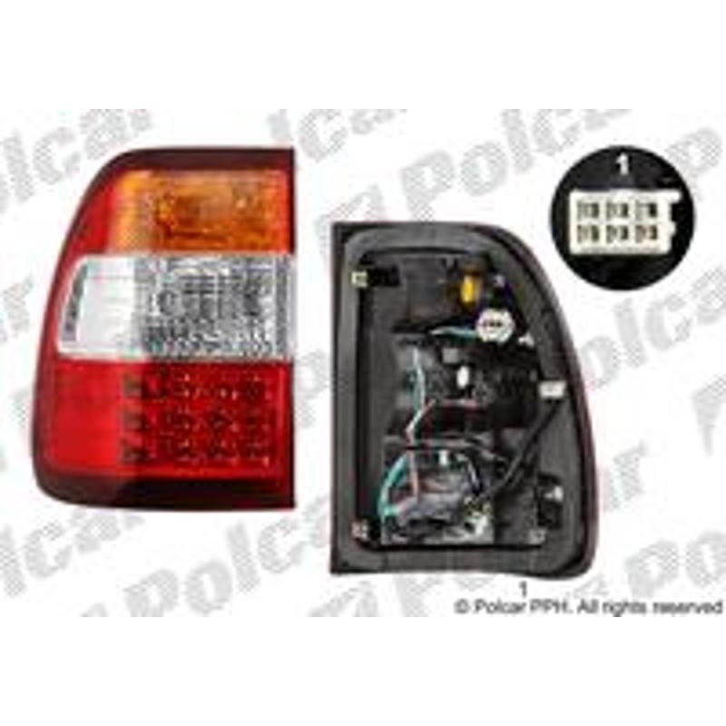 Zadné svetlo - 817987-4 - ľavý