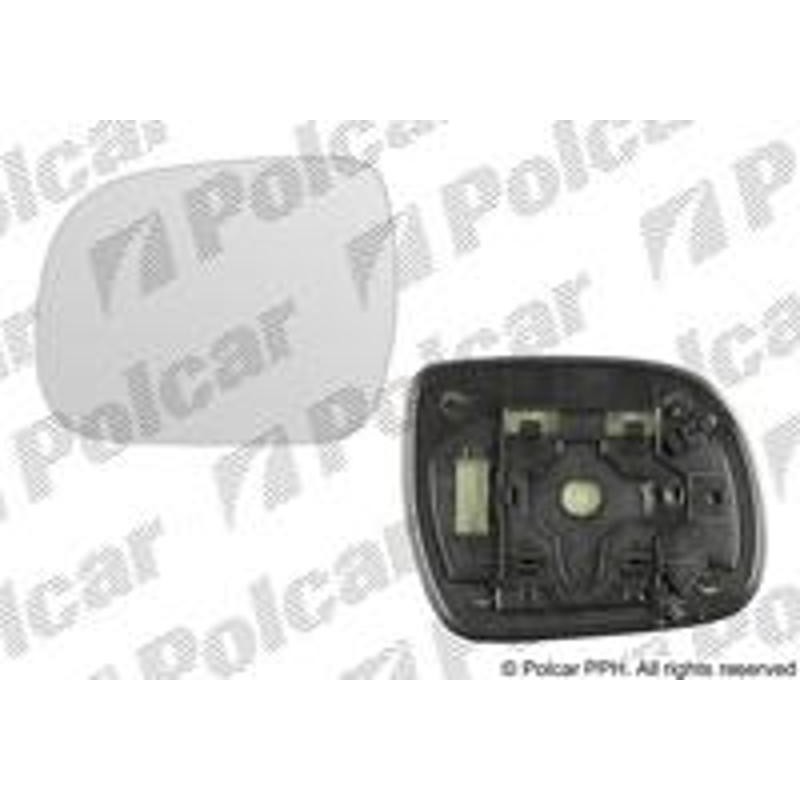 Sklo vonkajšieho zrkadla s držiakom - 8192554M - pravý