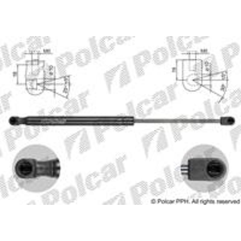 Plynová pružina - 8192AS - predok