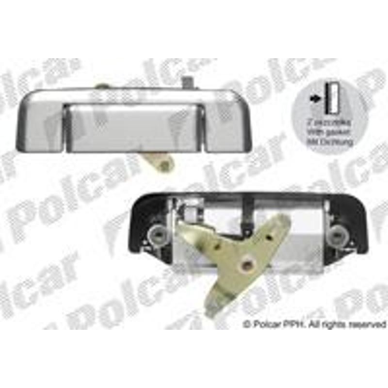 Vnútorná kľučka - 8192Z-46 - zadok