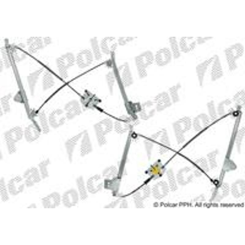Mechanizmus stahovania okna el. bez motora - 1351PSG2E - predok
