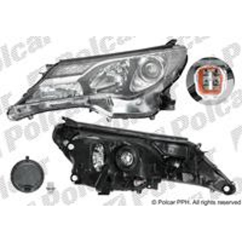 Hlavný reflektor - 81X209-E - ľavý