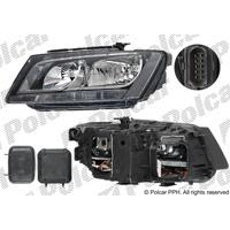 Hlavný reflektor - 136510-E - pravý