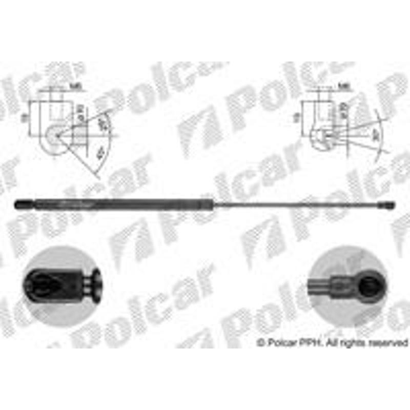Plynová pružina - 9040AB1 - zadok