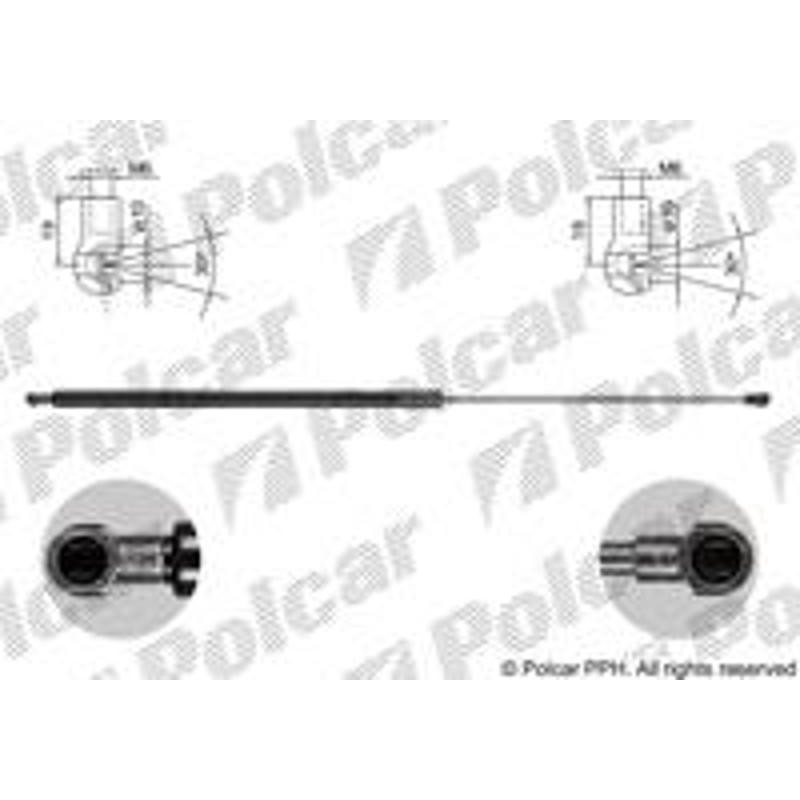 Plynová pružina - 9040ASD - predok