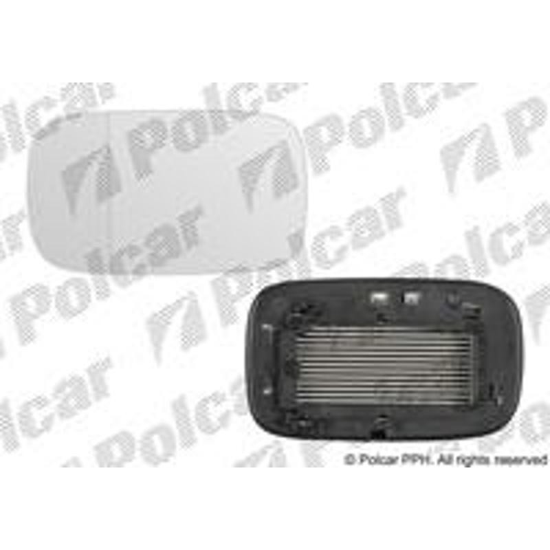 Sklo vonkajšieho zrkadla s držiakom - 9042552E - pravý